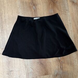 abercrombie silky skirt with shorts!